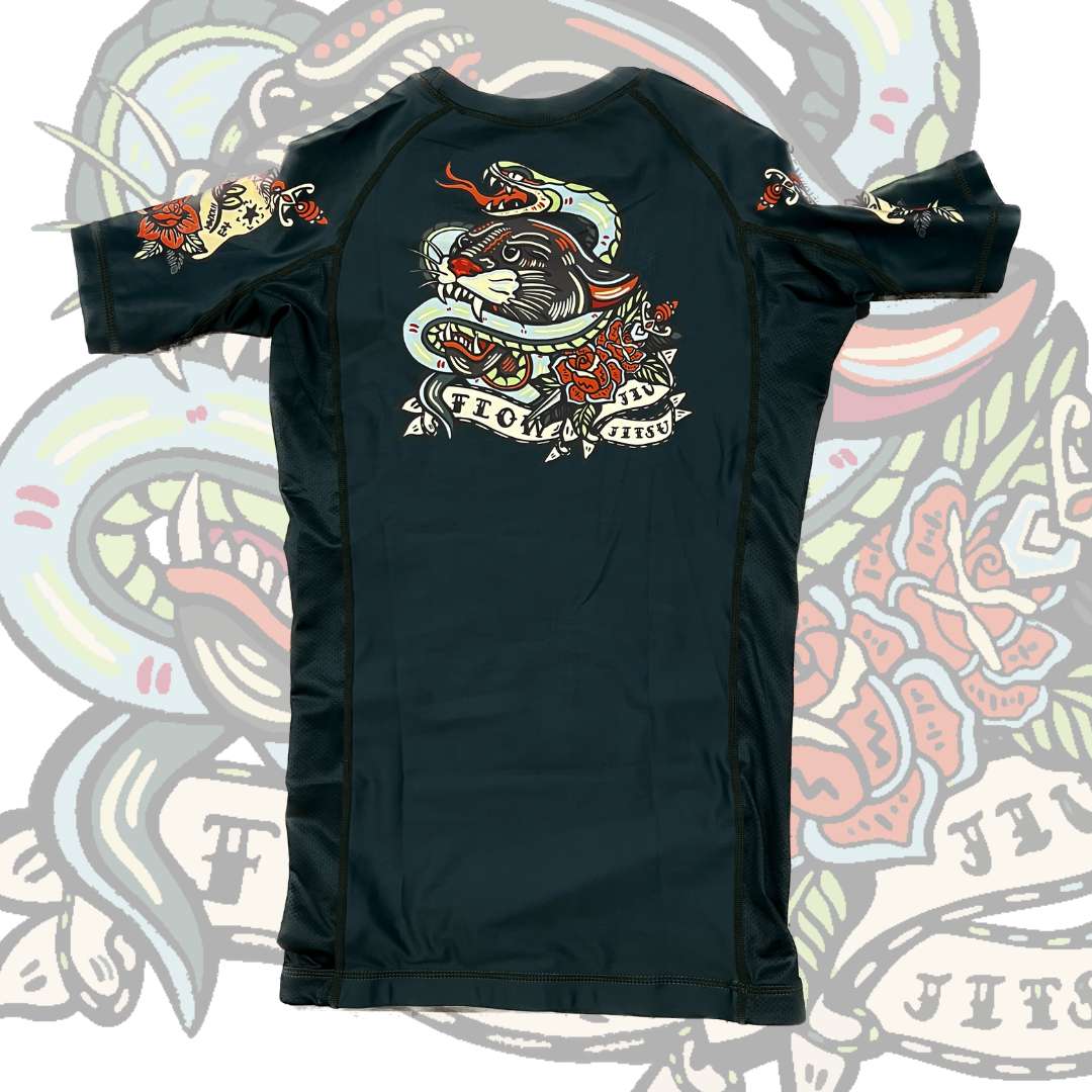 Predator Rash Guard Roses & Predators Rashguard – Flow For Jiu Jitsu