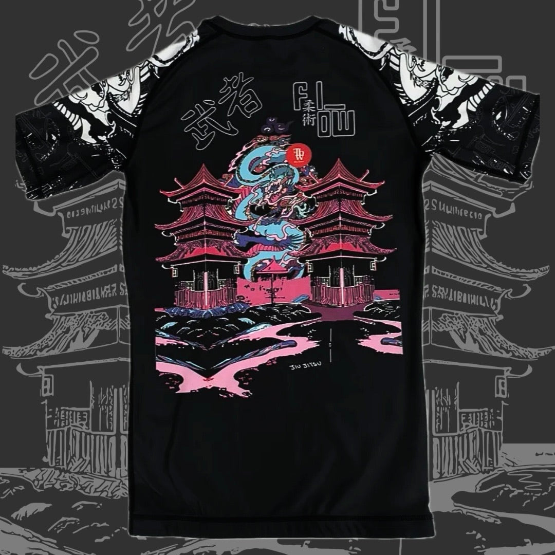 Tokyo Dragon Short Sleeve Rashguard