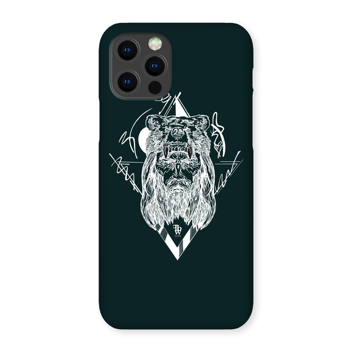 Beard & Bear Snap Phone Case