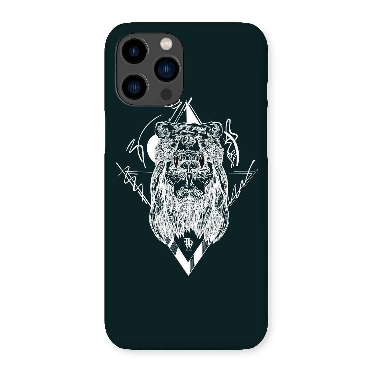Beard & Bear Snap Phone Case