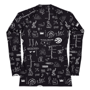 Graffiti Long Sleeve Rashguard
