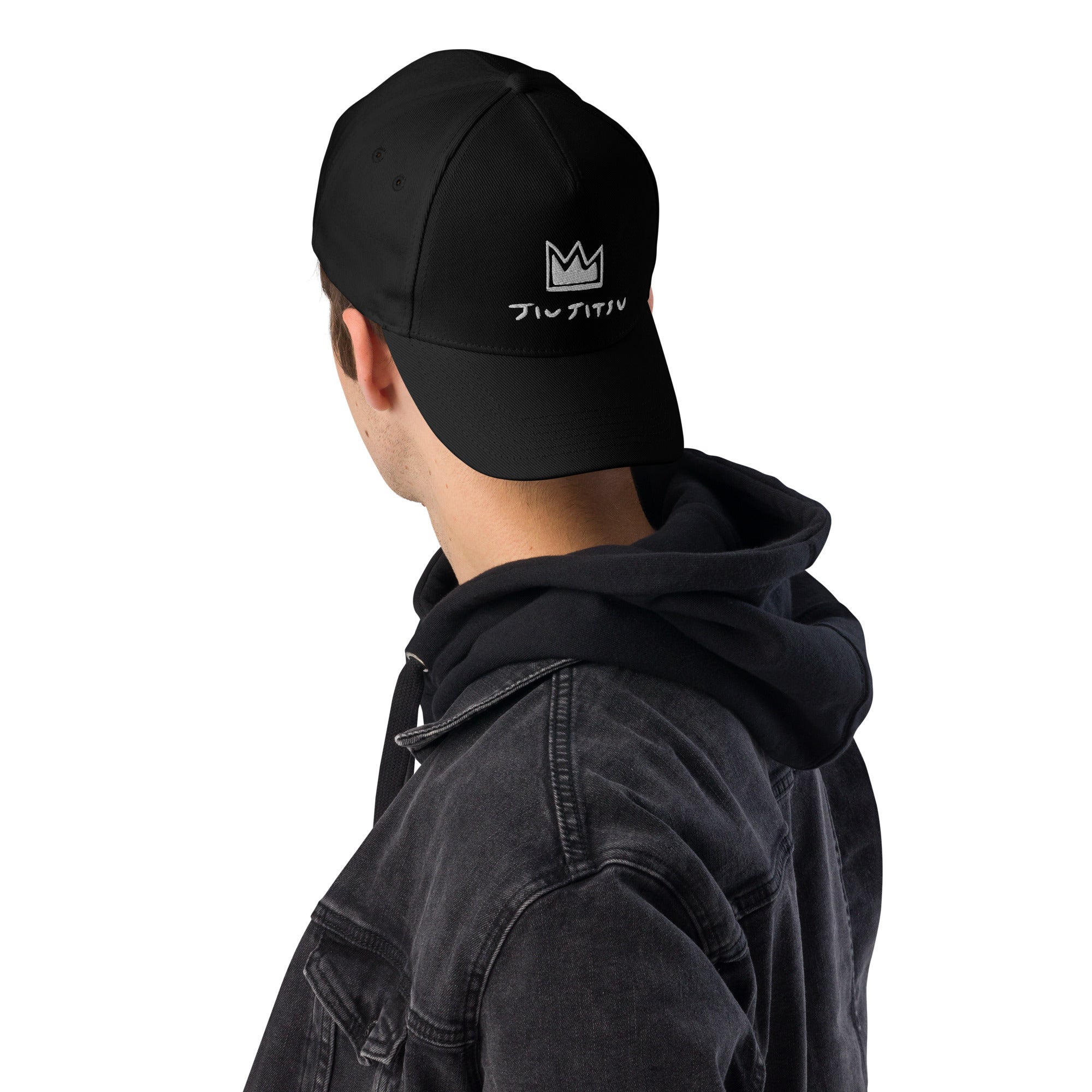 Black With Crown Cap
